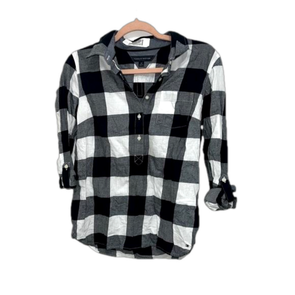 Tommy Hilfiger Checkered Button Down Shirt